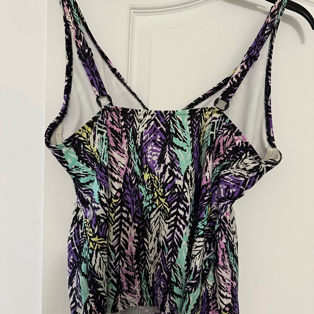 Multicolor Tankini Top - Picture 2 of 3